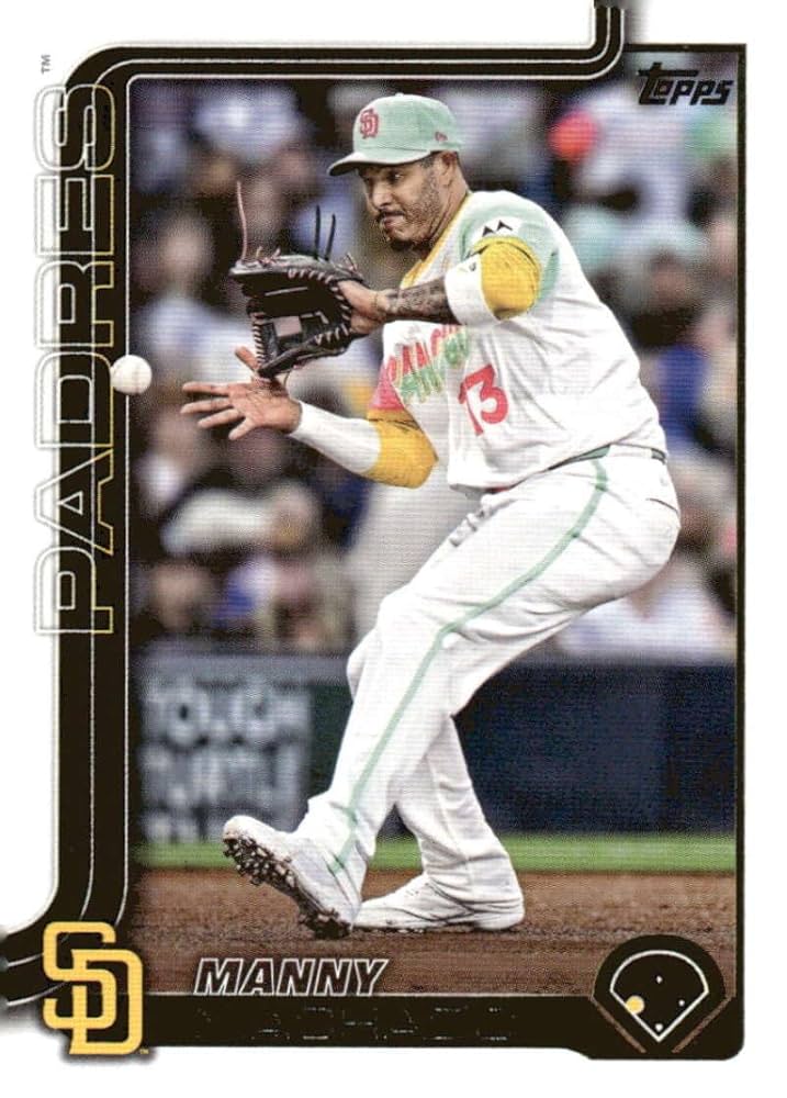 Amazon.com: 2025 Topps Series 1 Baseball #215 Manny Machado